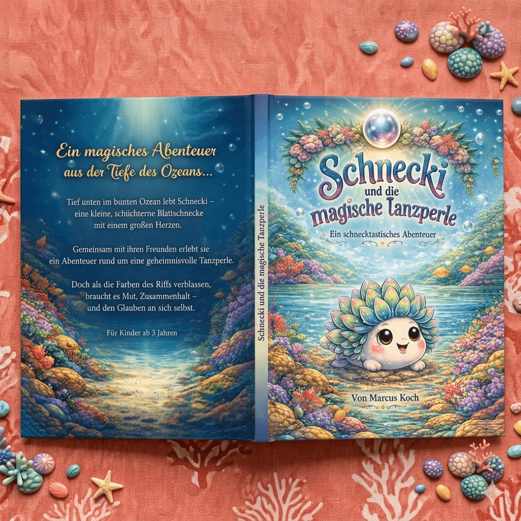 Kinderbuch Schnecki und die magische Tanzperle Buchcover
